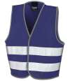 RS200BE R200JEV Result Core Kids Enhanced Vis Vest Navy colour image
